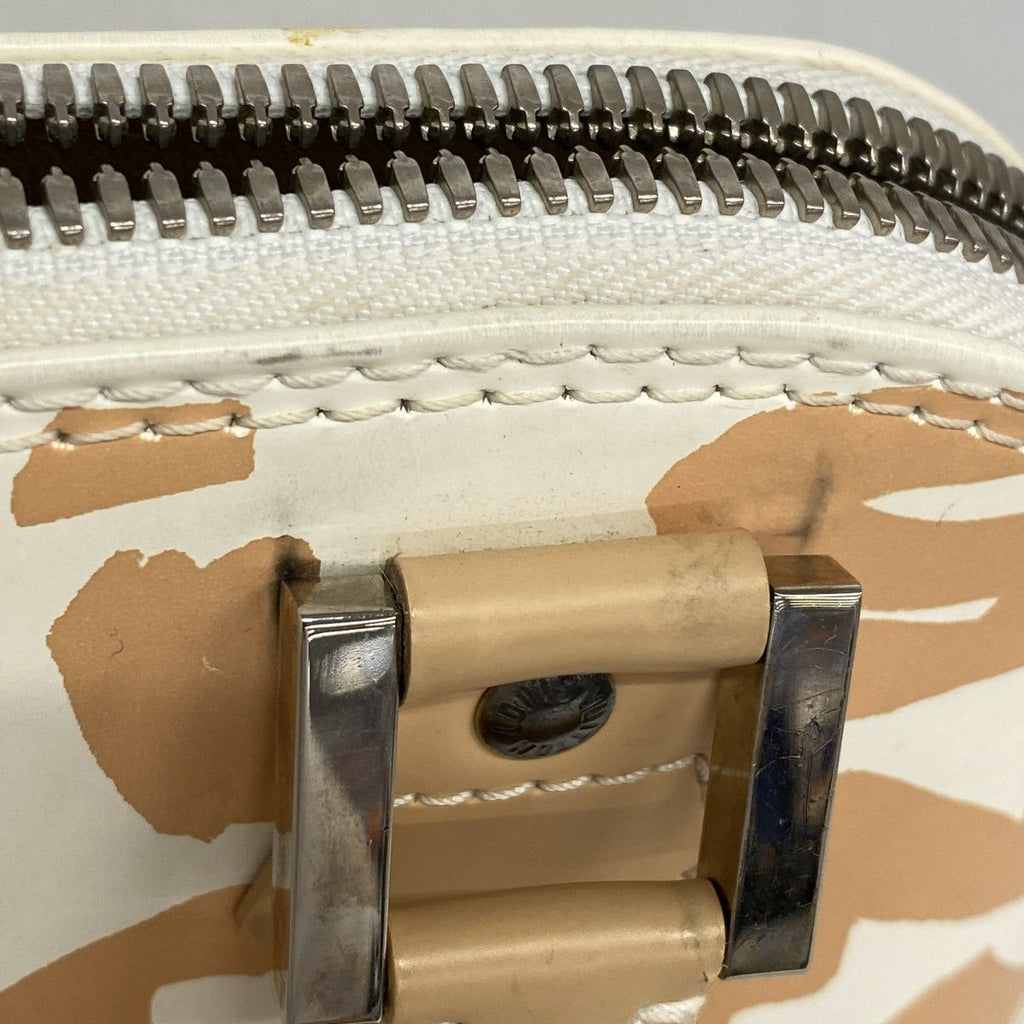 Louis Vuitton Handbag Graffiti Alma PM Beige — view 8