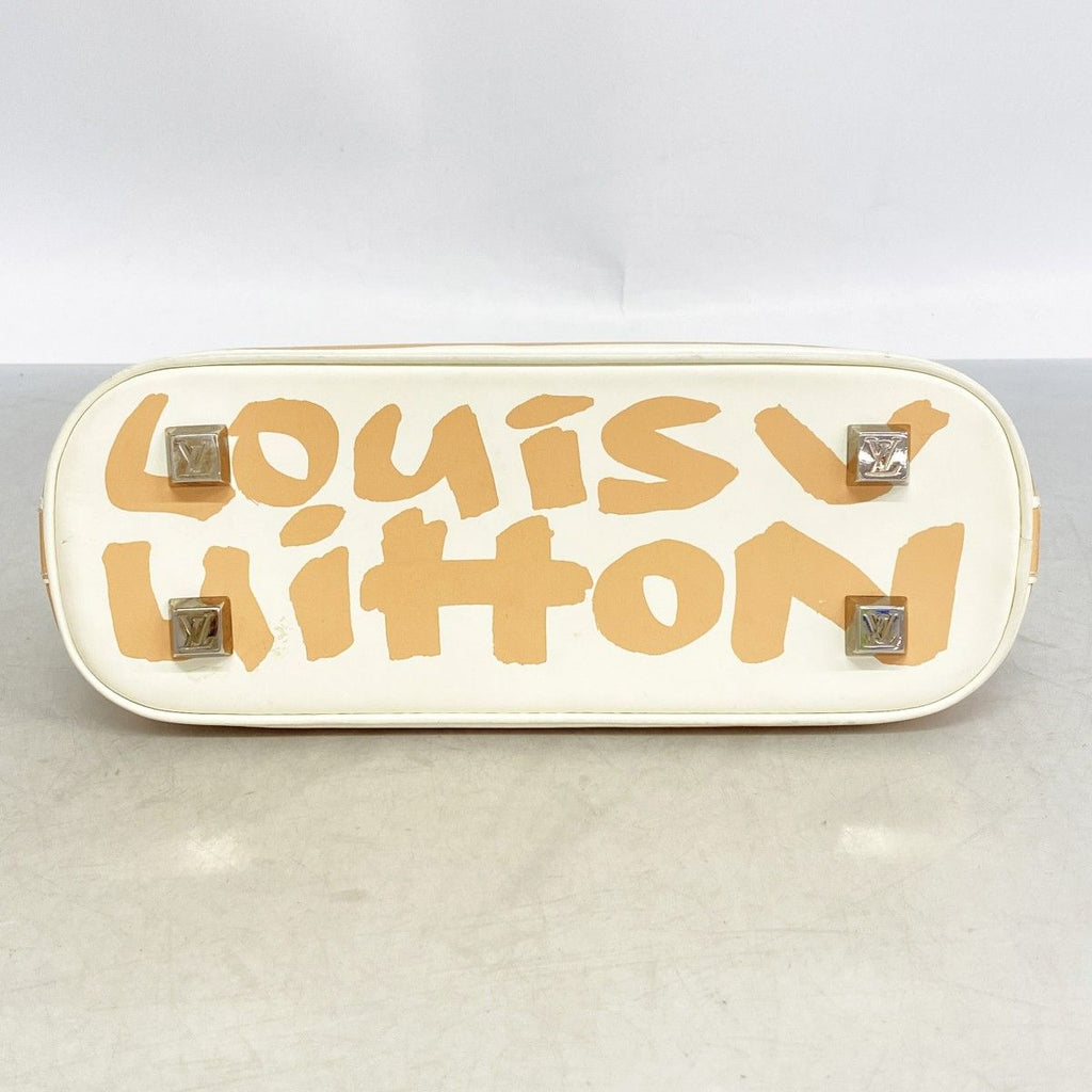 Louis Vuitton Handbag Graffiti Alma PM Beige — view 3