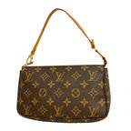 Louis Vuitton Pouch Monogram Pochette Soirle Brown