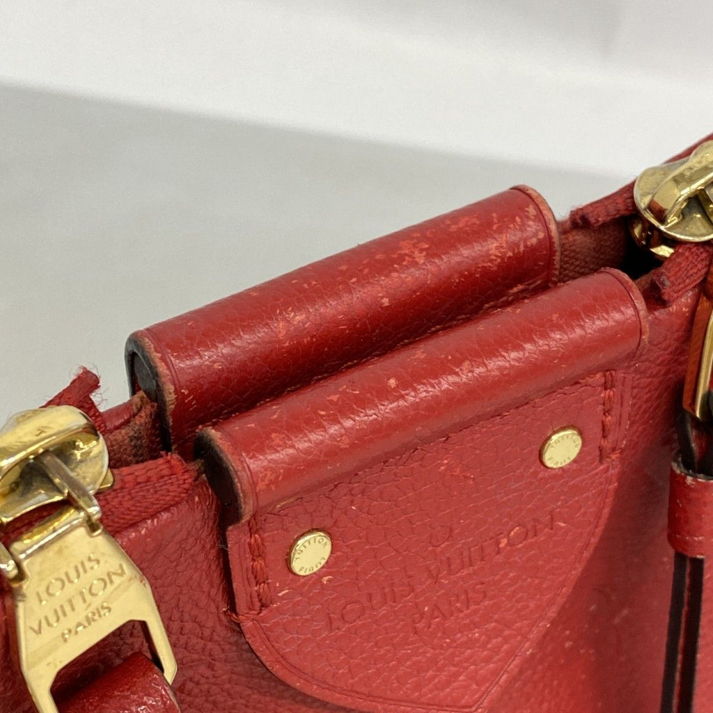 Louis Vuitton Handbag Monogram Empreinte Mazarine PM Cerise 2-Way — view 7