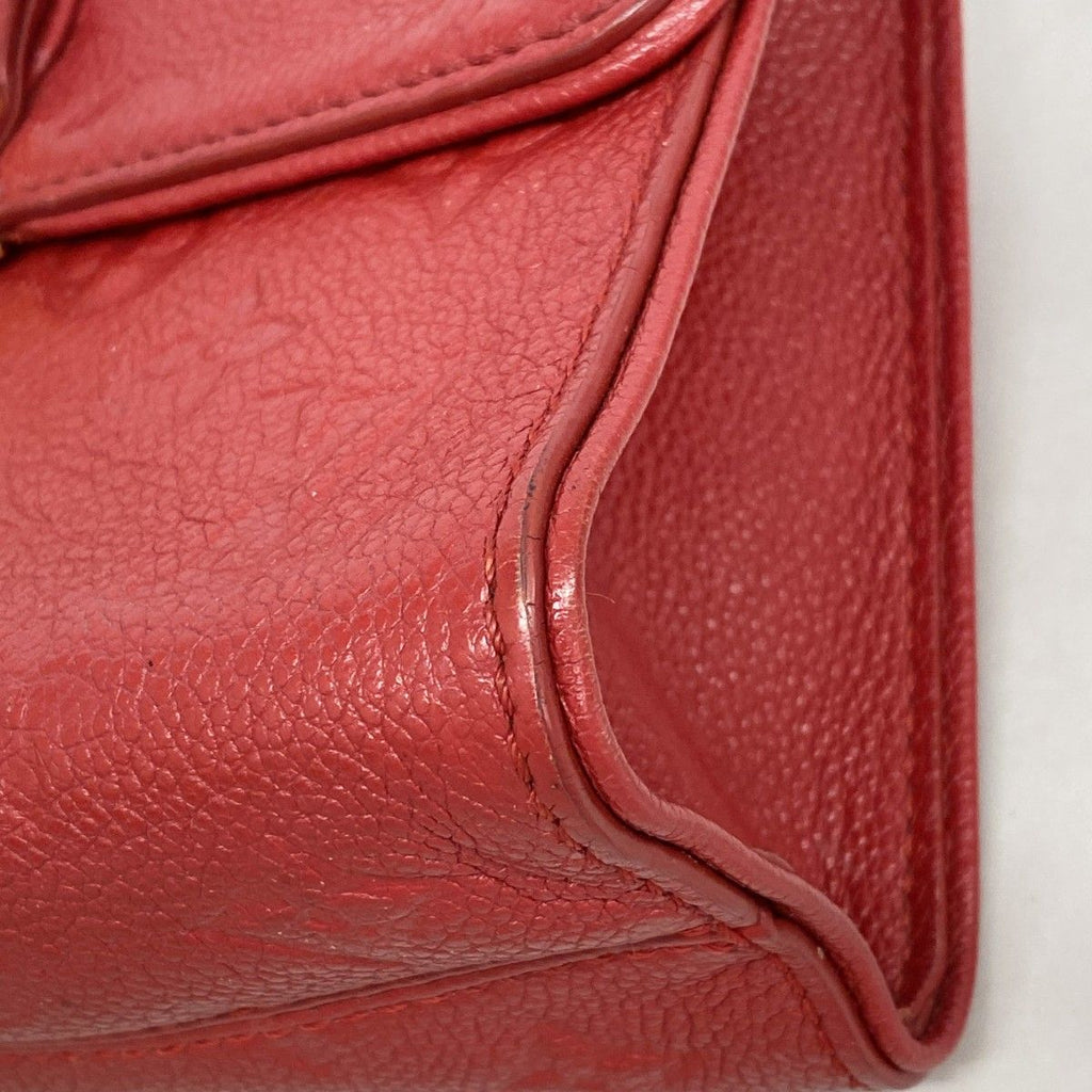 Louis Vuitton Shoulder Bag Monogram Empreinte Saint Sulpice PM Cerise — view 6