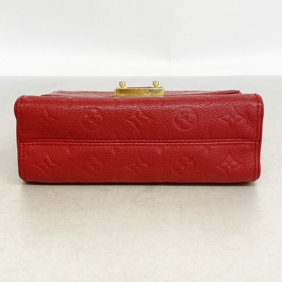 Louis Vuitton Shoulder Bag Monogram Empreinte Saint Sulpice PM Cerise — view 3