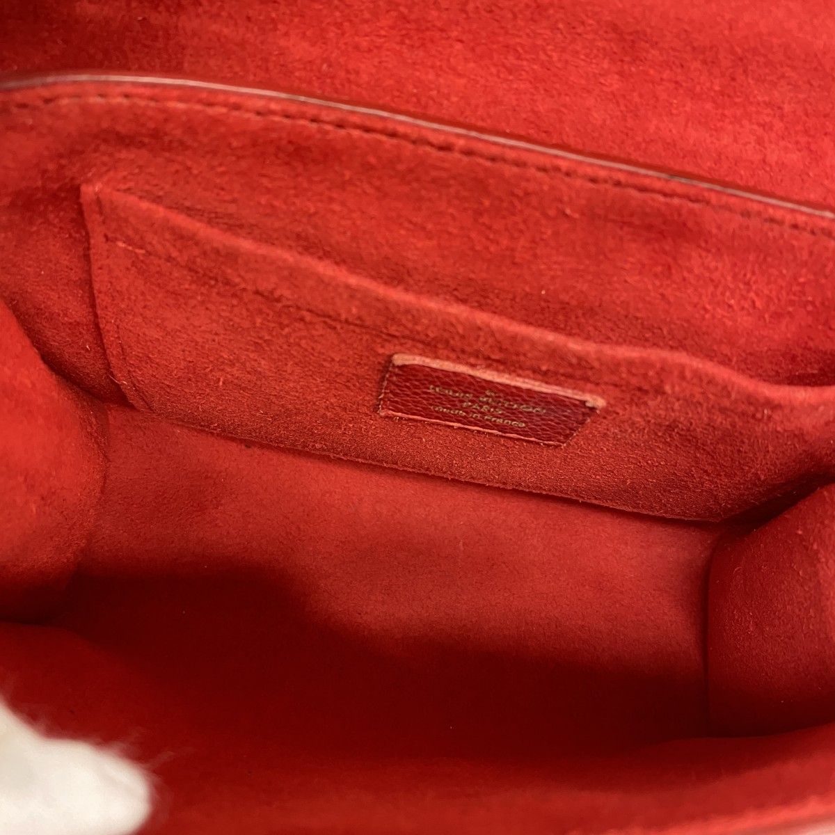 Louis Vuitton Shoulder Bag Monogram Empreinte Saint Sulpice PM Cerise — view 4