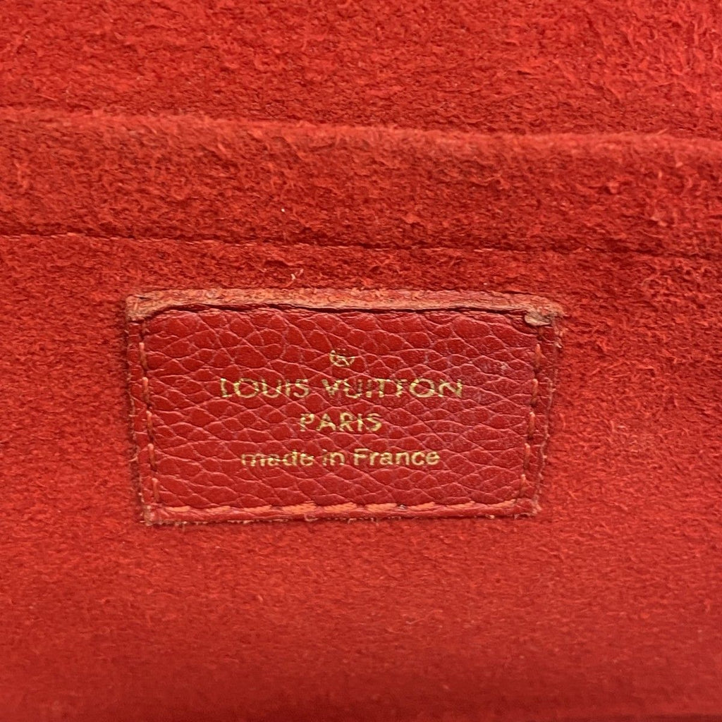 Louis Vuitton Shoulder Bag Monogram Empreinte Saint Sulpice PM Cerise — view 5