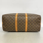 Louis Vuitton Boston Bag Monogram Keepall Bandouliere 50 Brown — view 3