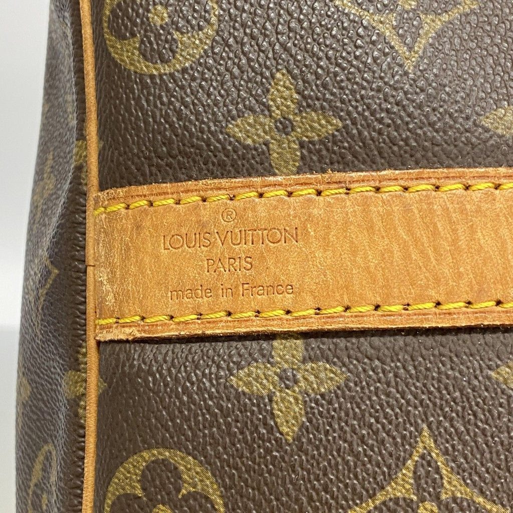 Louis Vuitton Boston Bag Monogram Keepall Bandouliere 50 Brown — view 5
