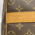 Louis Vuitton Boston Bag Monogram Keepall Bandouliere 50 Brown — view 5
