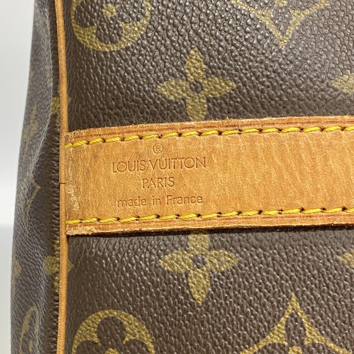 Louis Vuitton Boston Bag Monogram Keepall Bandouliere 50 Brown — view 5