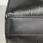 Louis Vuitton Shoulder Bag Epi Sac Depot GM Noir — view 5