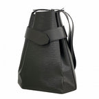 Louis Vuitton Shoulder Bag Epi Sac Depot GM Noir