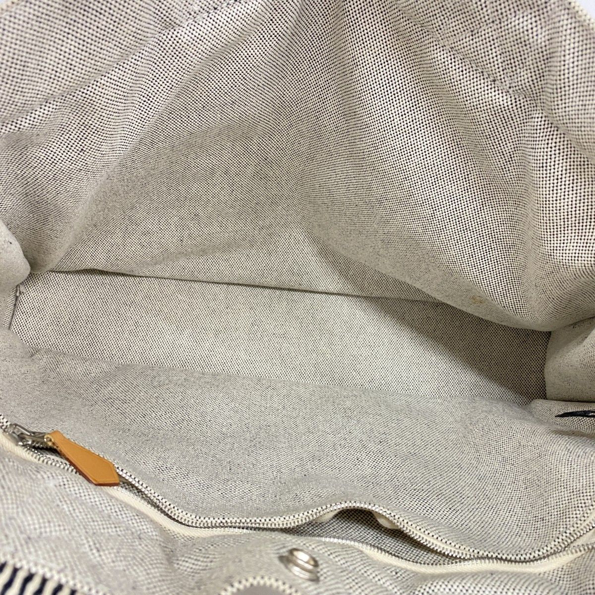 Hermes Tote New Fourre Tout Toile Ash Black Silver — view 4