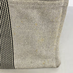 Hermes Tote New Fourre Tout Toile Ash Black Silver — view 8