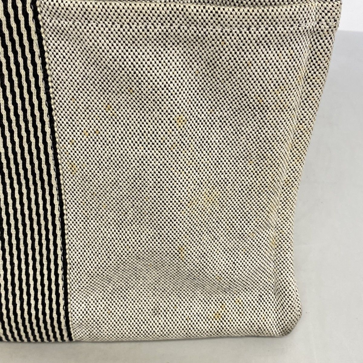 Hermes Tote New Fourre Tout Toile Ash Black Silver — view 8