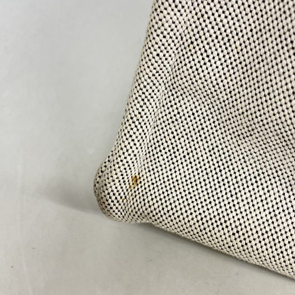 Hermes Tote New Fourre Tout Toile Ash Black Silver — view 6