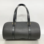Louis Vuitton Handbag Epi Soufflot Noir — view 7