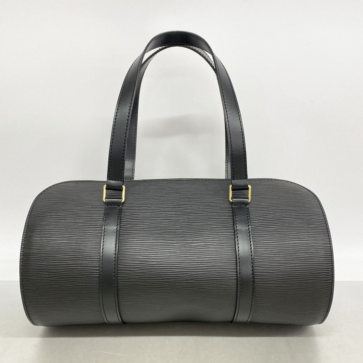 Louis Vuitton Handbag Epi Soufflot Noir — view 7