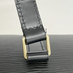Louis Vuitton Handbag Epi Soufflot Noir — view 6