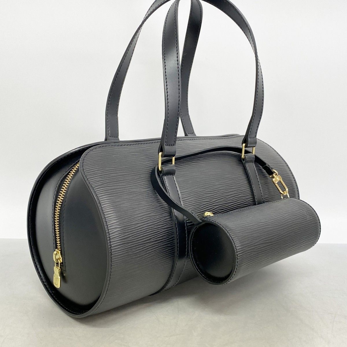 Louis Vuitton Handbag Epi Soufflot Noir — view 2