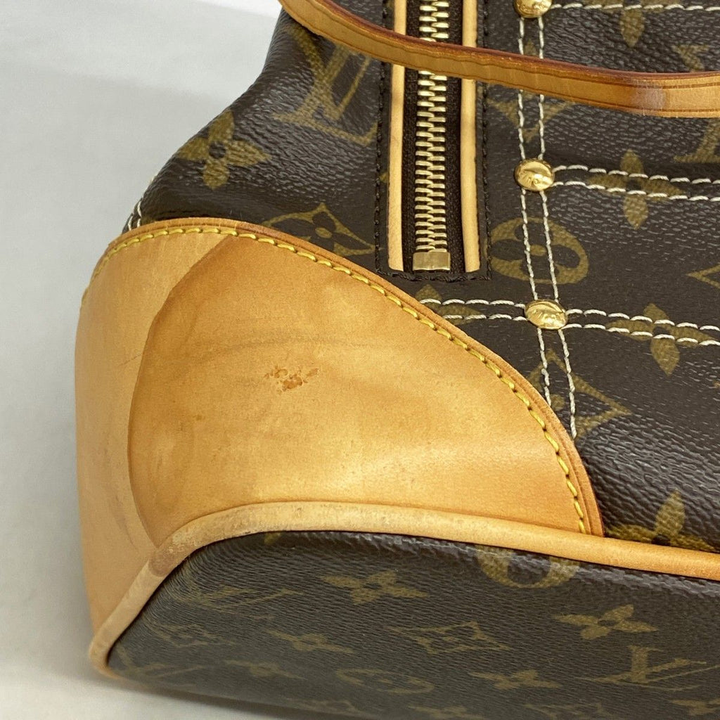 Louis Vuitton Handbag Monogram Rivet Brown — view 6