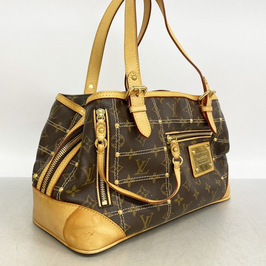 Louis Vuitton Handbag Monogram Rivet Brown — view 2