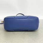 Gucci Shoulder Bag Guccissima Leather Blue Champagne Gold — view 3