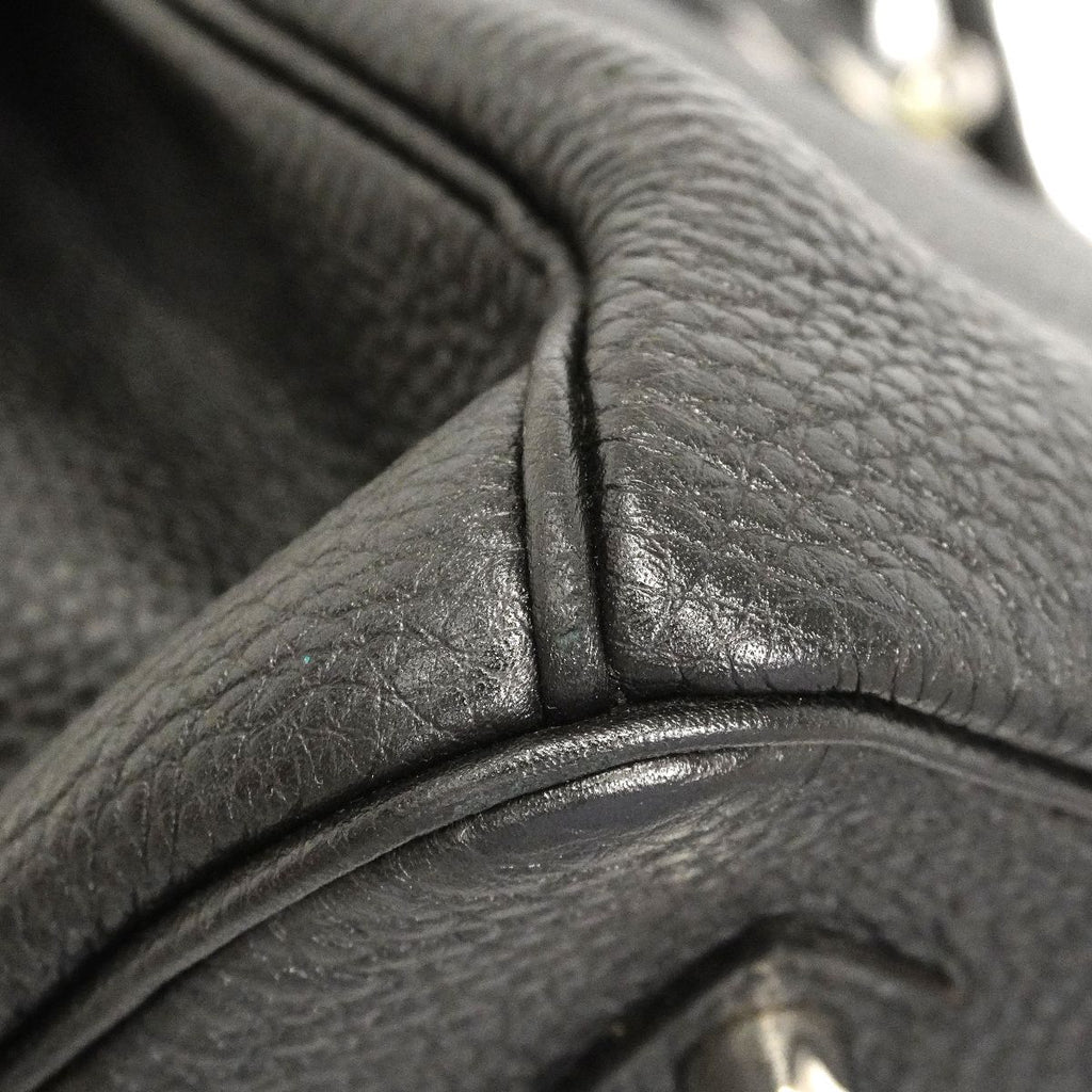Hermes Handbag Birkin 35 Togo Black Silver — view 6