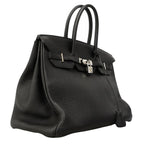 Hermes Handbag Birkin 35 Togo Black Silver — view 2