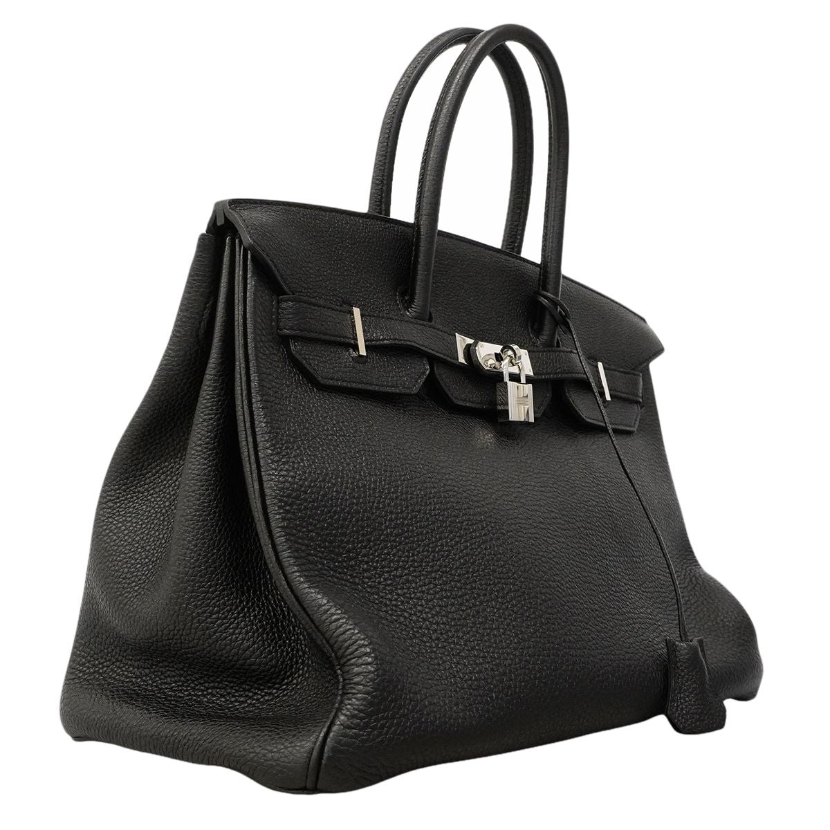 Hermes Handbag Birkin 35 Togo Black Silver — view 2