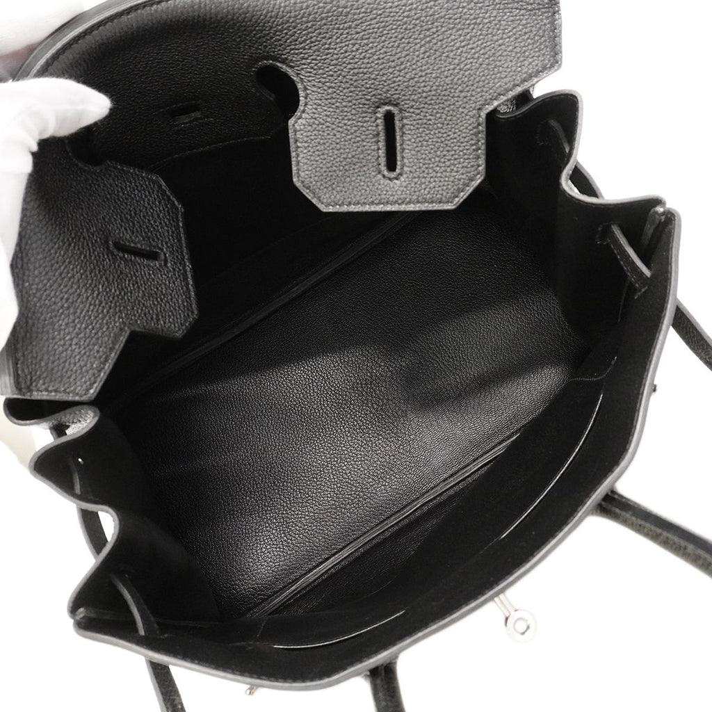 Hermes Handbag Birkin 35 Togo Black Silver — view 4