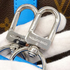 Louis Vuitton Handbag Monogram Keepall Bandouliere 25 Brown Gaston Blue 2-Way — view 8