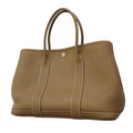 Hermes Tote Garden Party TPM Negonda Etoupe Silver