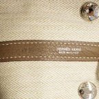 Hermes Tote Garden Party TPM Negonda Etoupe Silver — view 5