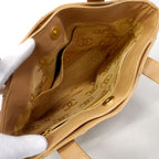 Chanel Tote Wild Stitch Lambskin Beige Gold — view 4