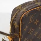 Louis Vuitton Shoulder Bag Monogram Danube Brown — view 6