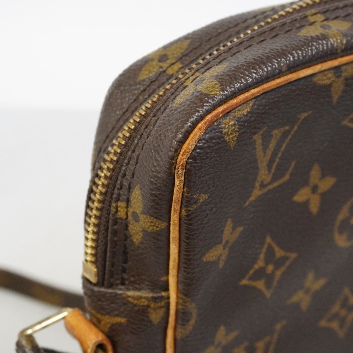 Louis Vuitton Shoulder Bag Monogram Danube Brown — view 6