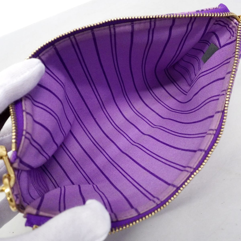Louis Vuitton Pouch Cosmic Blossom Pochette Violet Takashi Murakami — view 4