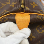 Louis Vuitton Boston Bag Monogram Keepall 55 Brown — view 5