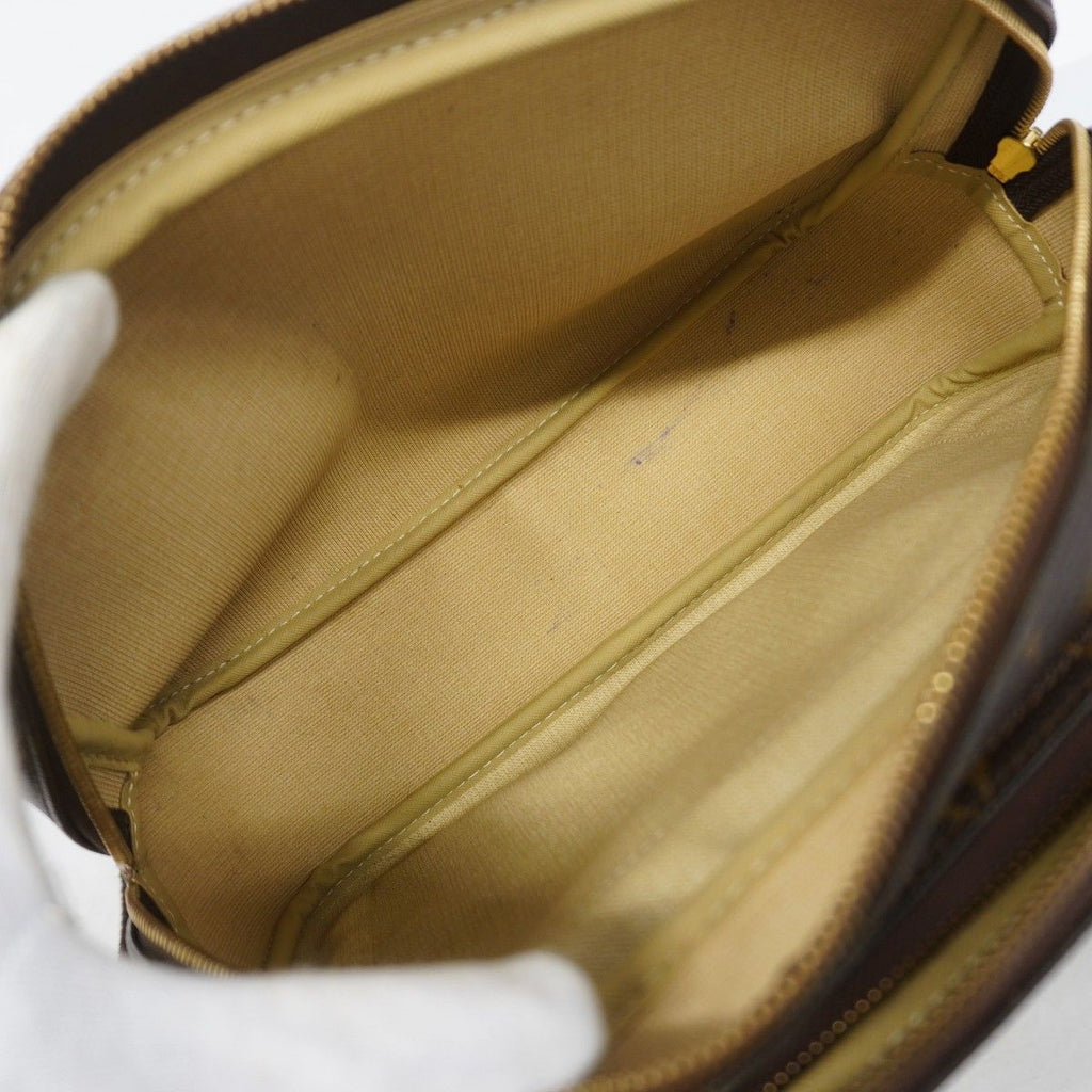 Louis Vuitton Shoulder Bag Monogram Reporter PM Brown — view 4