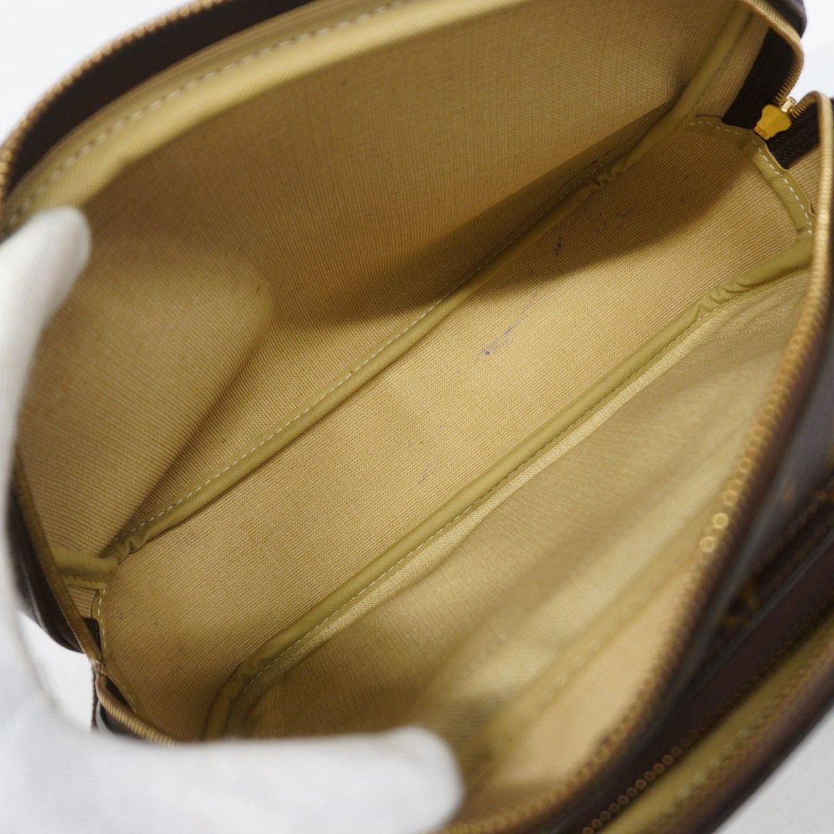 Louis Vuitton Shoulder Bag Monogram Reporter PM Brown — view 4