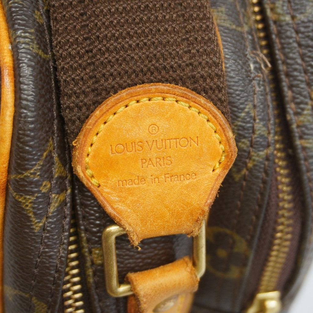 Louis Vuitton Shoulder Bag Monogram Reporter PM Brown — view 5