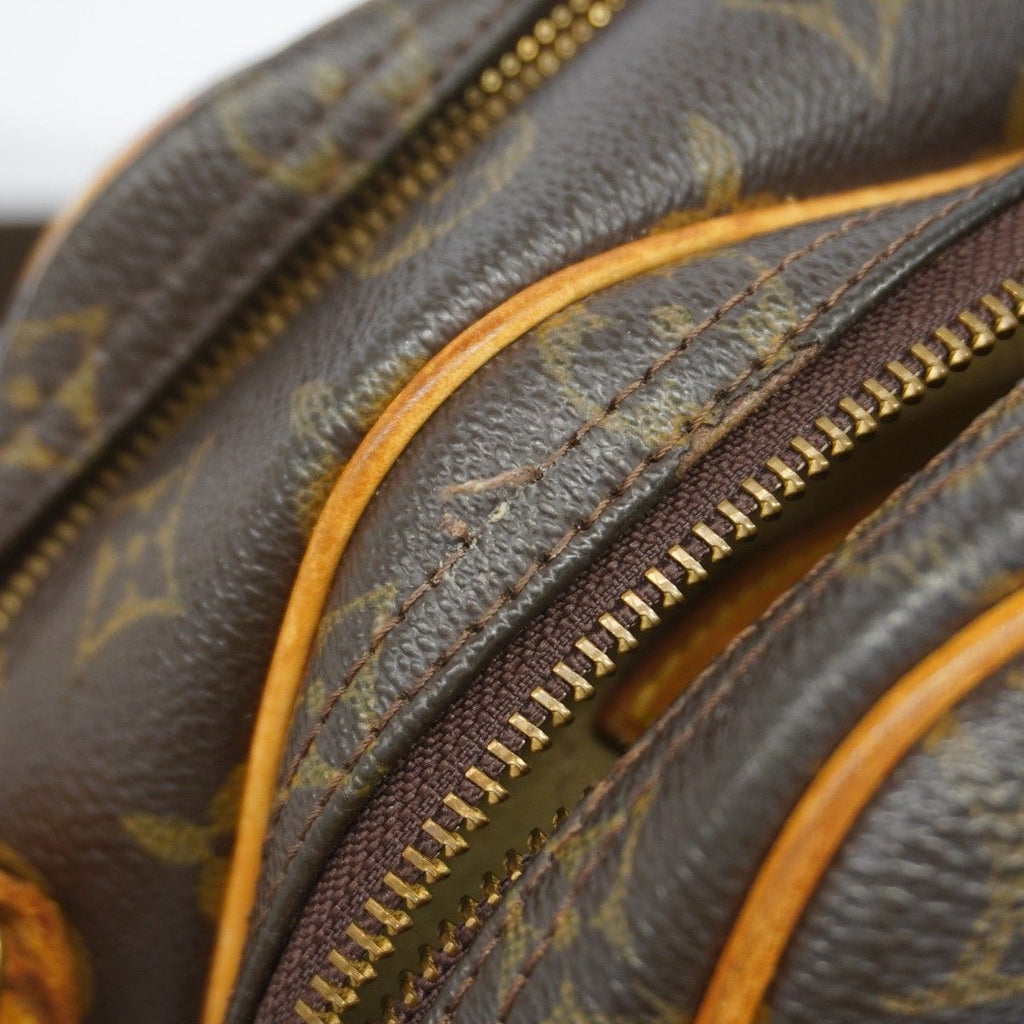 Louis Vuitton Shoulder Bag Monogram Reporter PM Brown — view 6