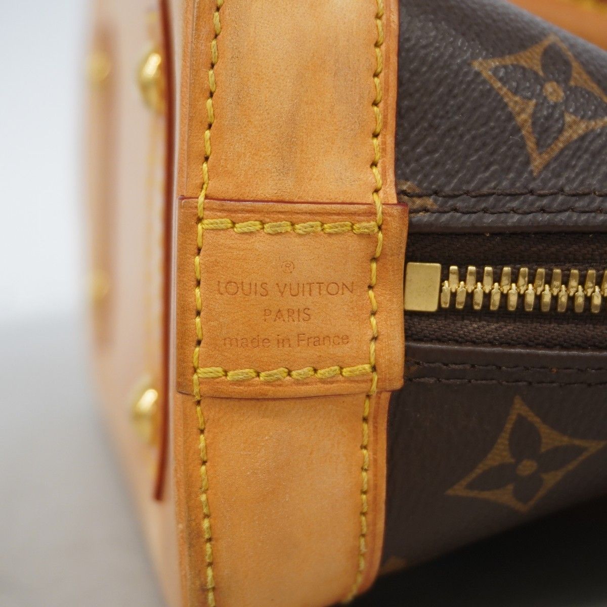 Louis Vuitton Handbag Monogram Alma BB Brown 2-Way — view 5