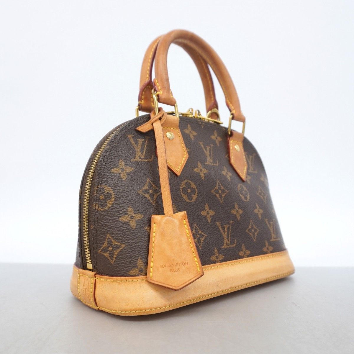 Louis Vuitton Handbag Monogram Alma BB Brown 2-Way — view 2