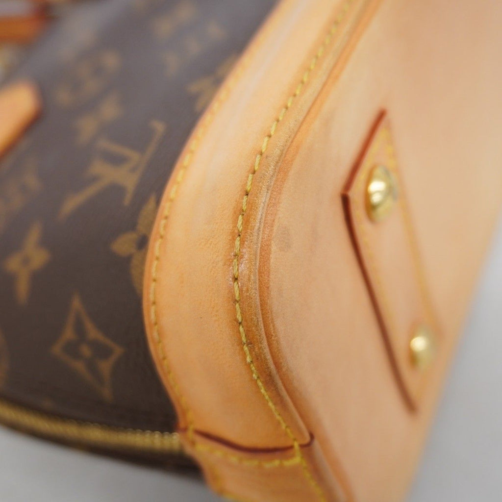 Louis Vuitton Handbag Monogram Alma BB Brown 2-Way — view 6