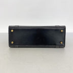 Hermes Handbag Drag 27 Box Calf Black Gold — view 3