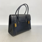 Hermes Handbag Drag 27 Box Calf Black Gold — view 2