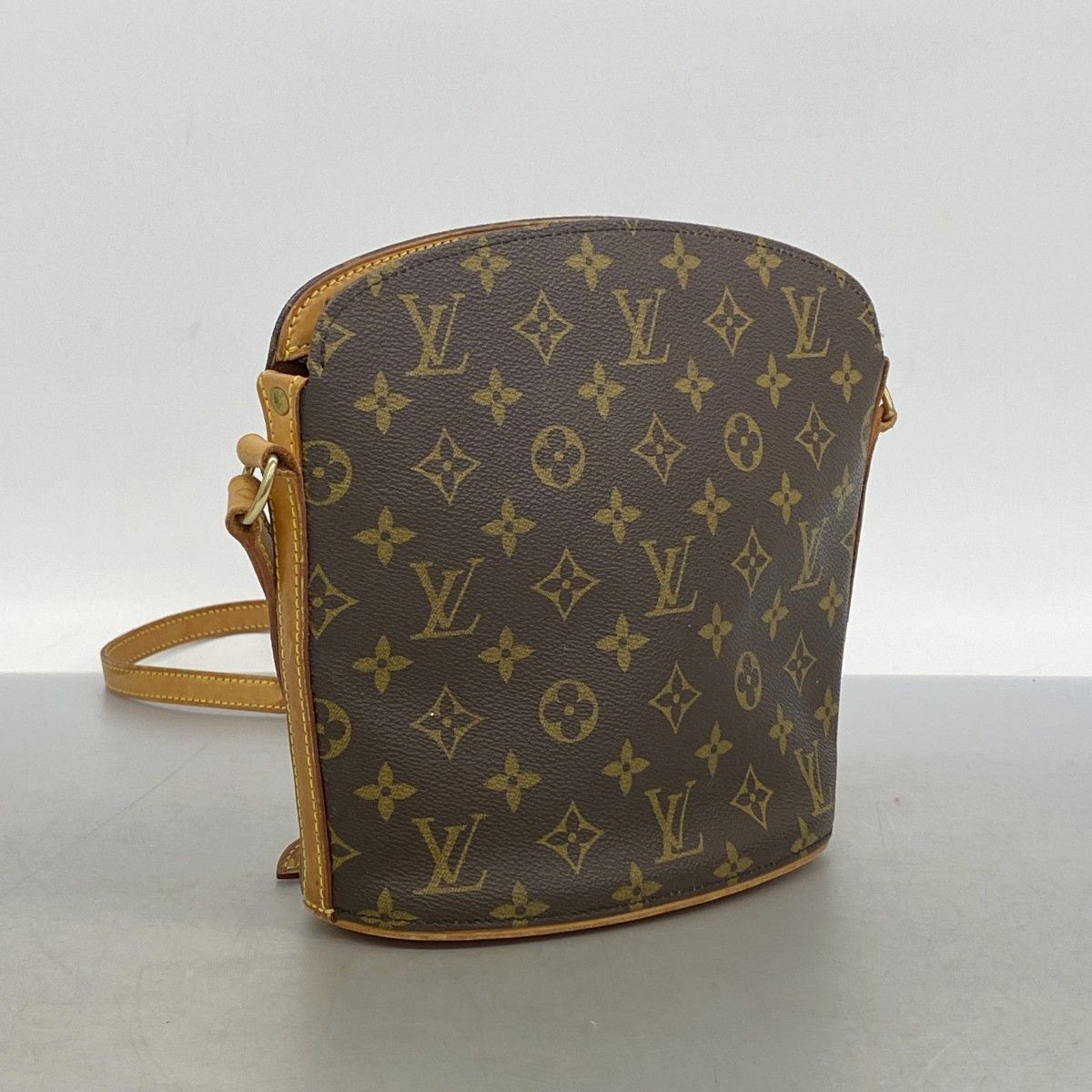 Louis Vuitton Shoulder Bag Monogram Drew Brown — view 2
