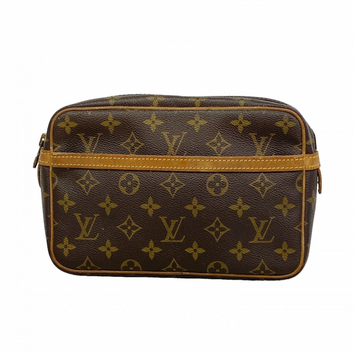 Louis Vuitton Clutch Monogram Compiegne 23 Brown