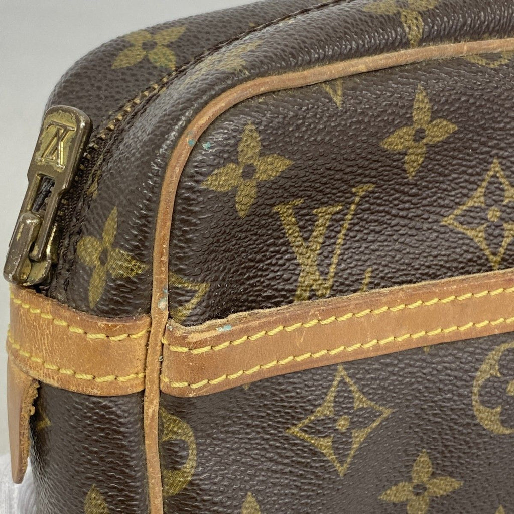 Louis Vuitton Clutch Monogram Compiegne 23 Brown — view 8