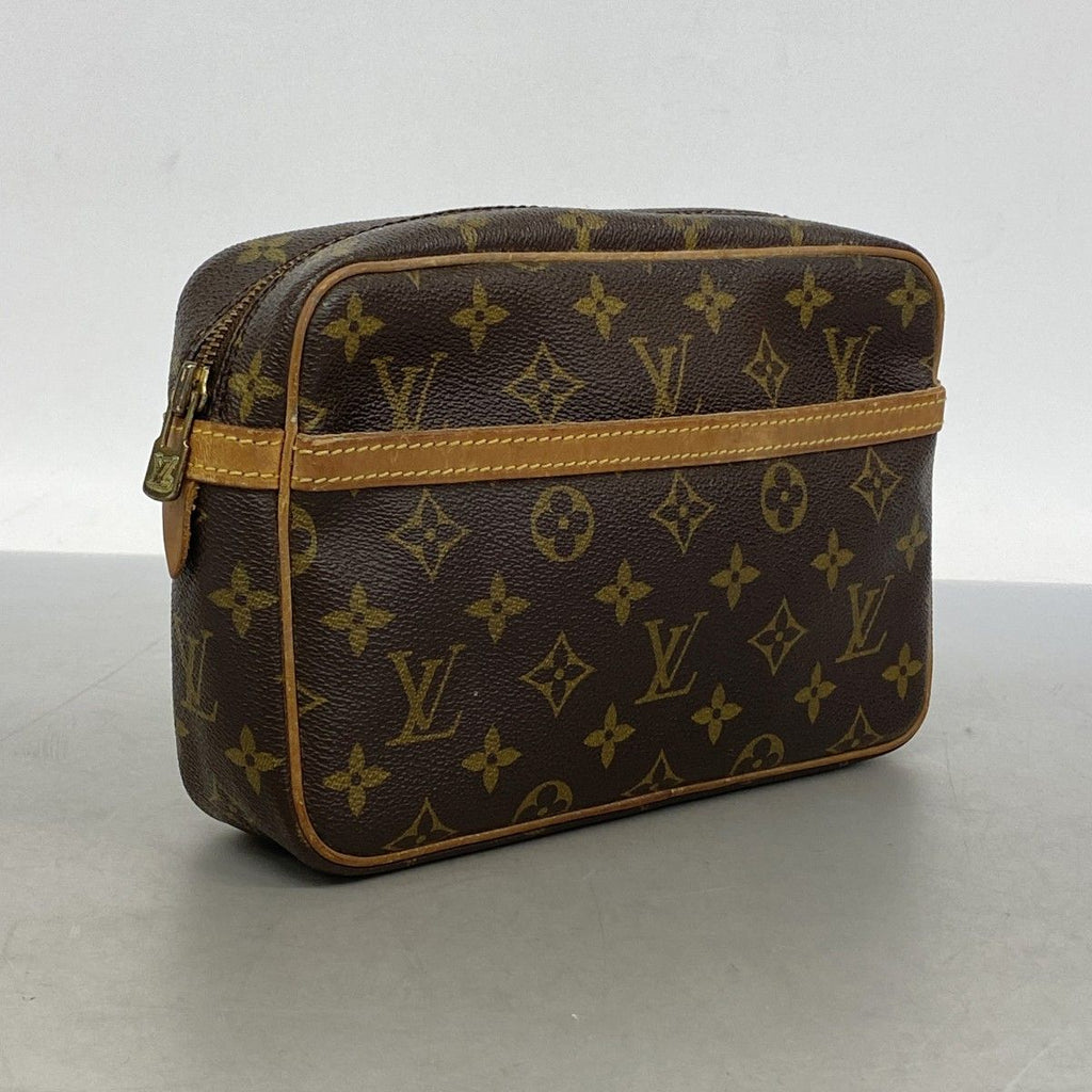 Louis Vuitton Clutch Monogram Compiegne 23 Brown — view 2